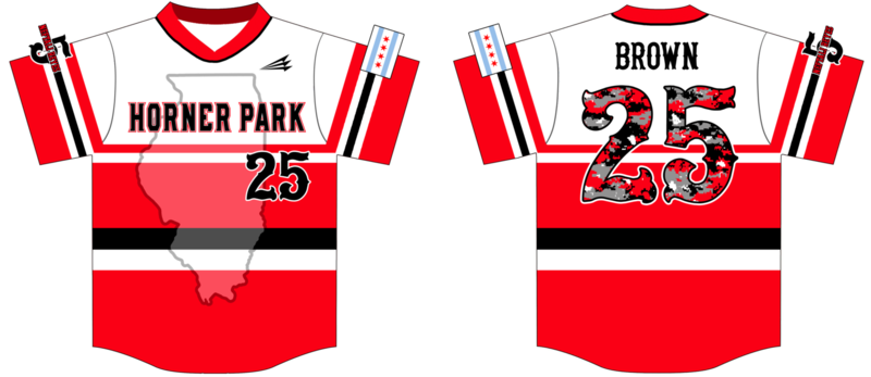 Horner Park Minoso Travelers Custom HexaFlex Baseball Jersey #1c