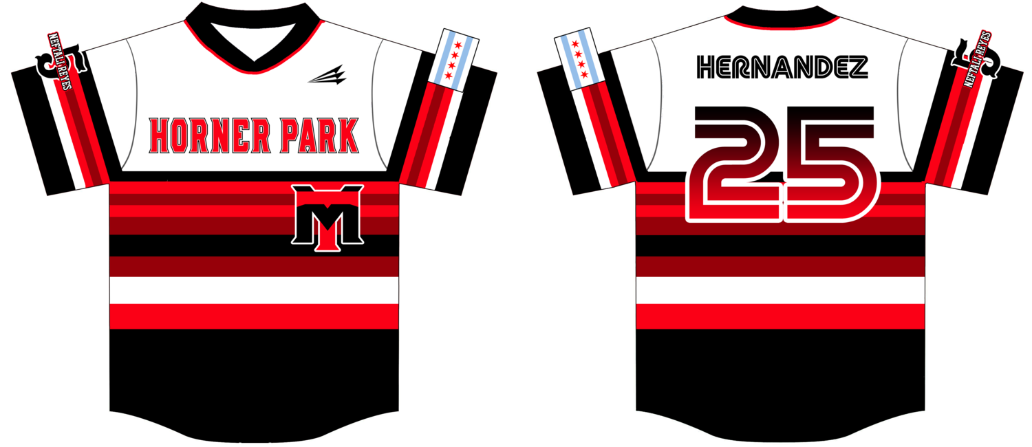 Horner Park Minoso Travelers Custom HexaFlex Baseball Jersey #2d