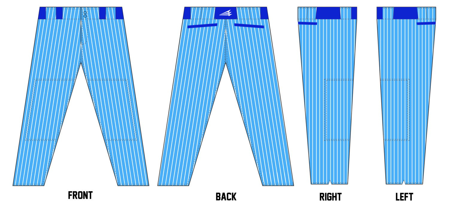 Salina Spikes Custom Stacheman Elite Long Pants #BP7b