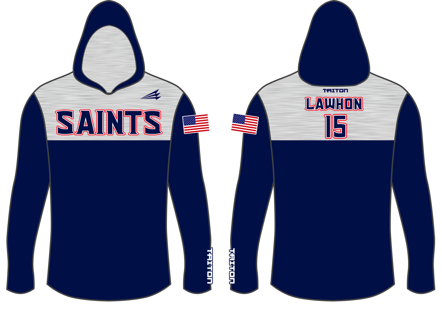 Wakulla Christian Custom NanoHood Pullover #1c