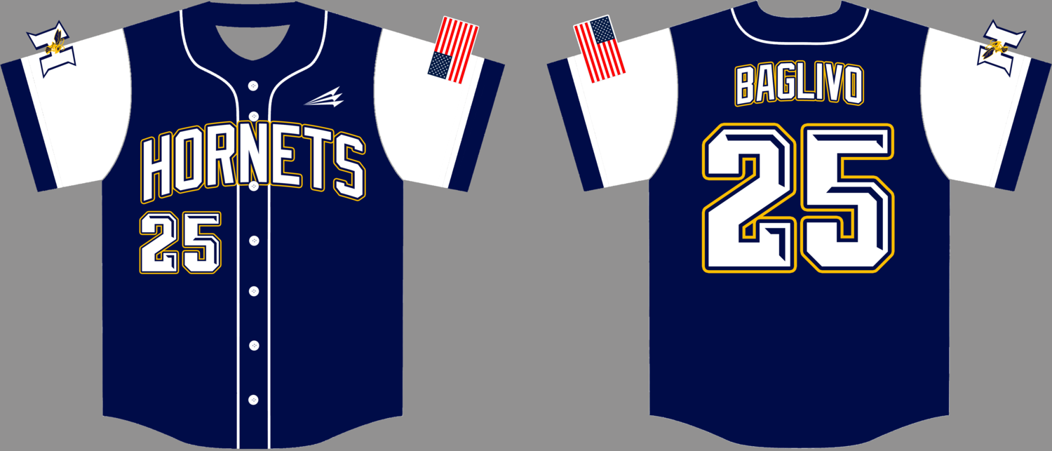 Hammonton Hornets Custom HexaFlex Baseball Jersey #5
