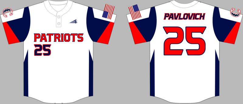 Clarence Patriots Custom NanoDri Baseball Jersey #4