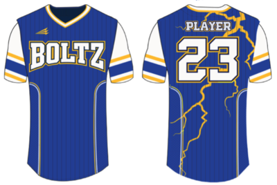 Tampa Bay Boltz Custom NanoDri Baseball Jersey #1