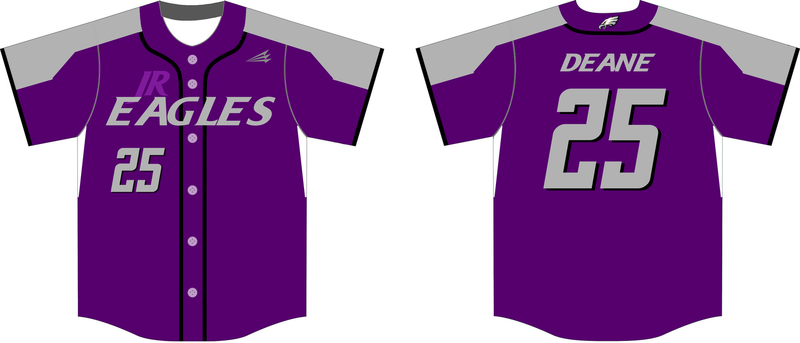 JR. Eagles Custom NanoDri Baseball Jersey #1A