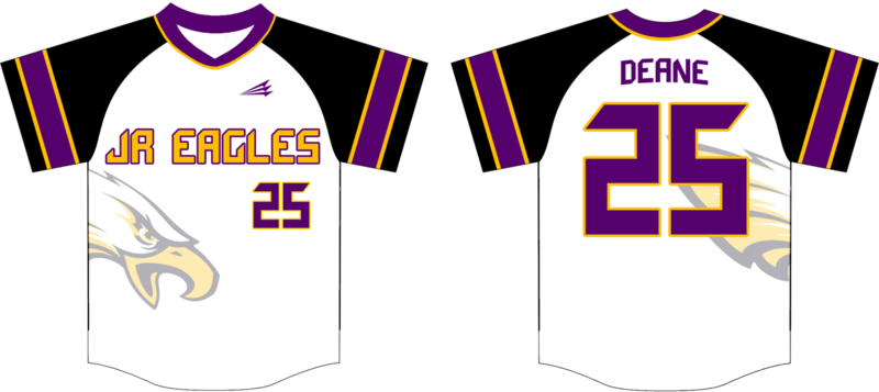 JR. Eagles Custom NanoDri Baseball Jersey #4