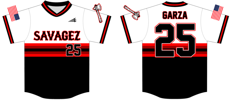 Savagez Custom Hexaflex Baseball Jersey #1