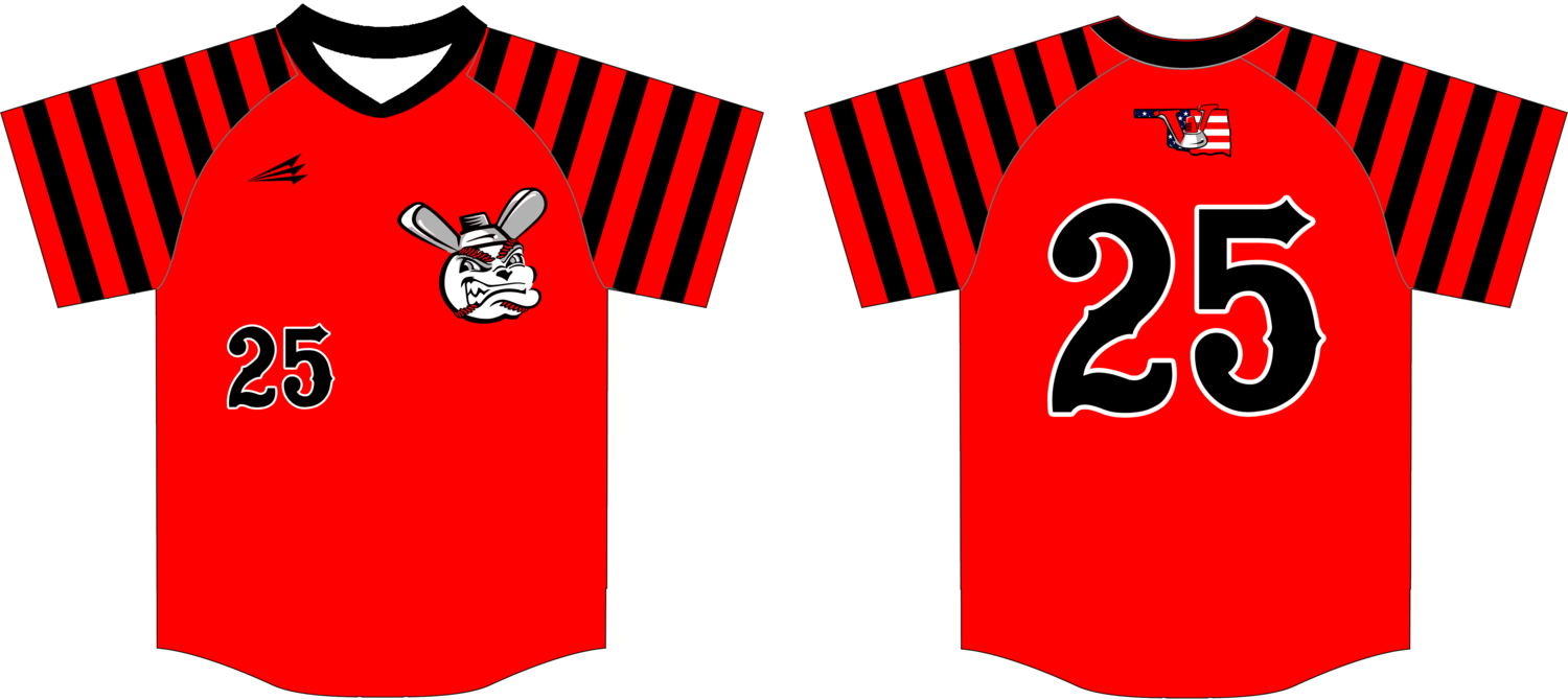 Oklahoma Wingnuts Custom Nanodri Baseball Jersey #6B