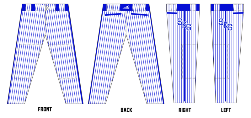 Southern Kentucky Sluggers Baseball Custom Long Baseball Pants #BP2