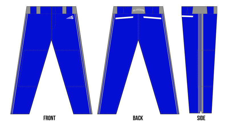 Southern Kentucky Sluggers Baseball Custom Long Baseball Pants #BP1