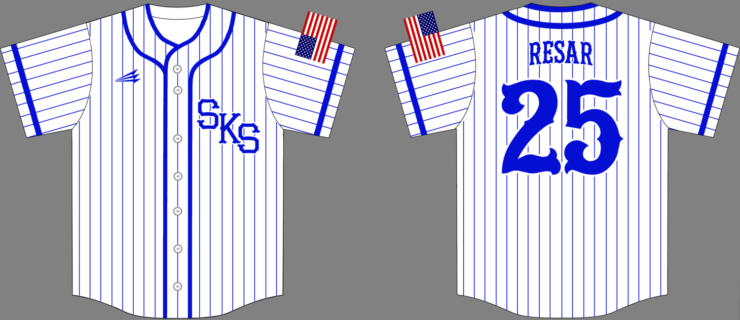 Southern Kentucky Sluggers Custom HexaFlex Baseball Jersey #2