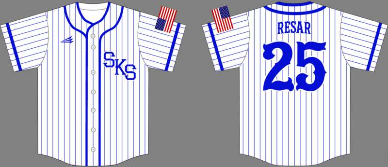 Southern Kentucky Sluggers Custom HexaFlex Baseball Jersey #2