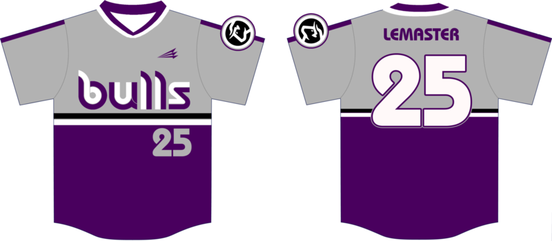 Bayou Bulls Custom Nanodri Baseball Jersey #10C