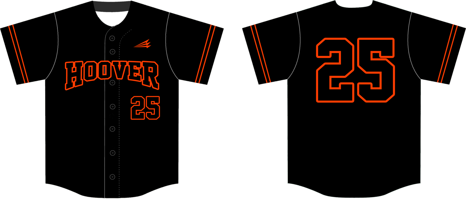 Hoover Ballerz Custom Nanodri Baseball Jersey #5B