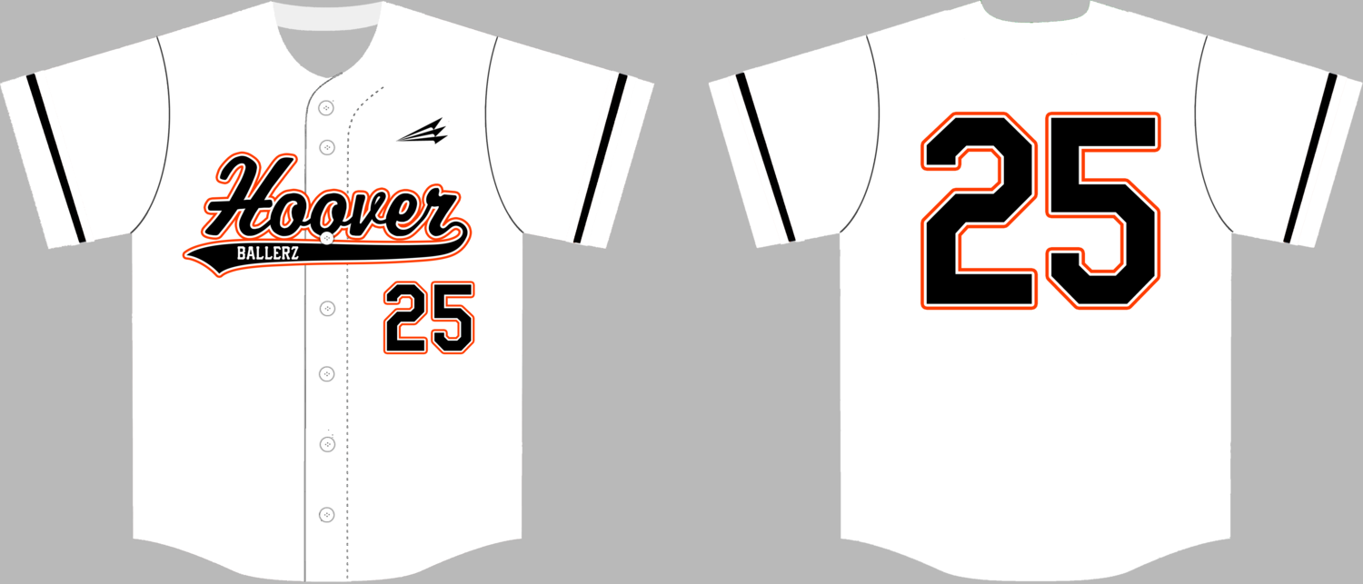 Hoover Ballerz Custom Nanodri Baseball Jersey #6