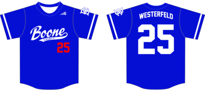 Boone County Custom HexaFlex Baseball Jersey #9B