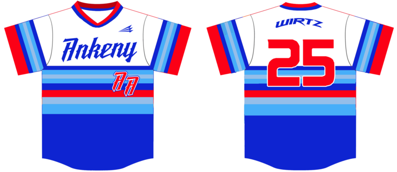 Ankeny Avengers Custom HexaFlex Baseball Jersey #2