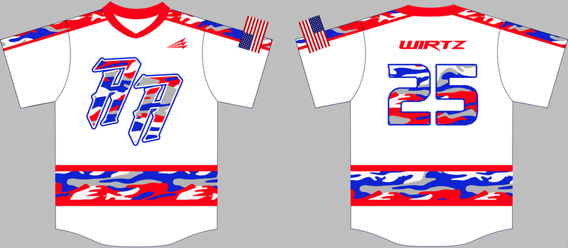 Ankeny Avengers Custom HexaFlex Baseball Jersey #3