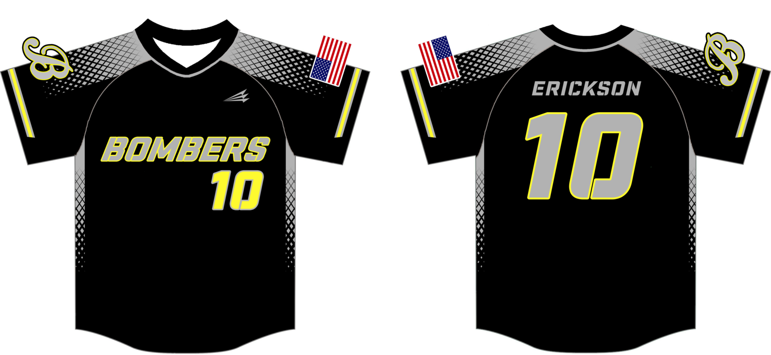 DC Bombers Custom NanoDri Baseball Jersey #5e