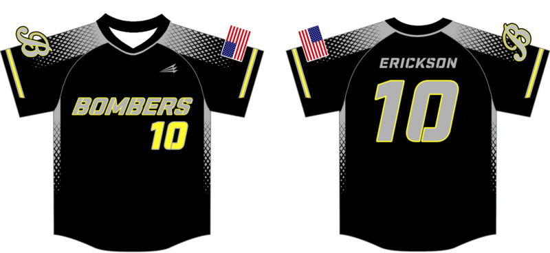 DC Bombers Custom NanoDri Baseball Jersey #5e