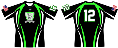 Iowa City Trojans Custom Pro-Premier Rugby Jersey #1c