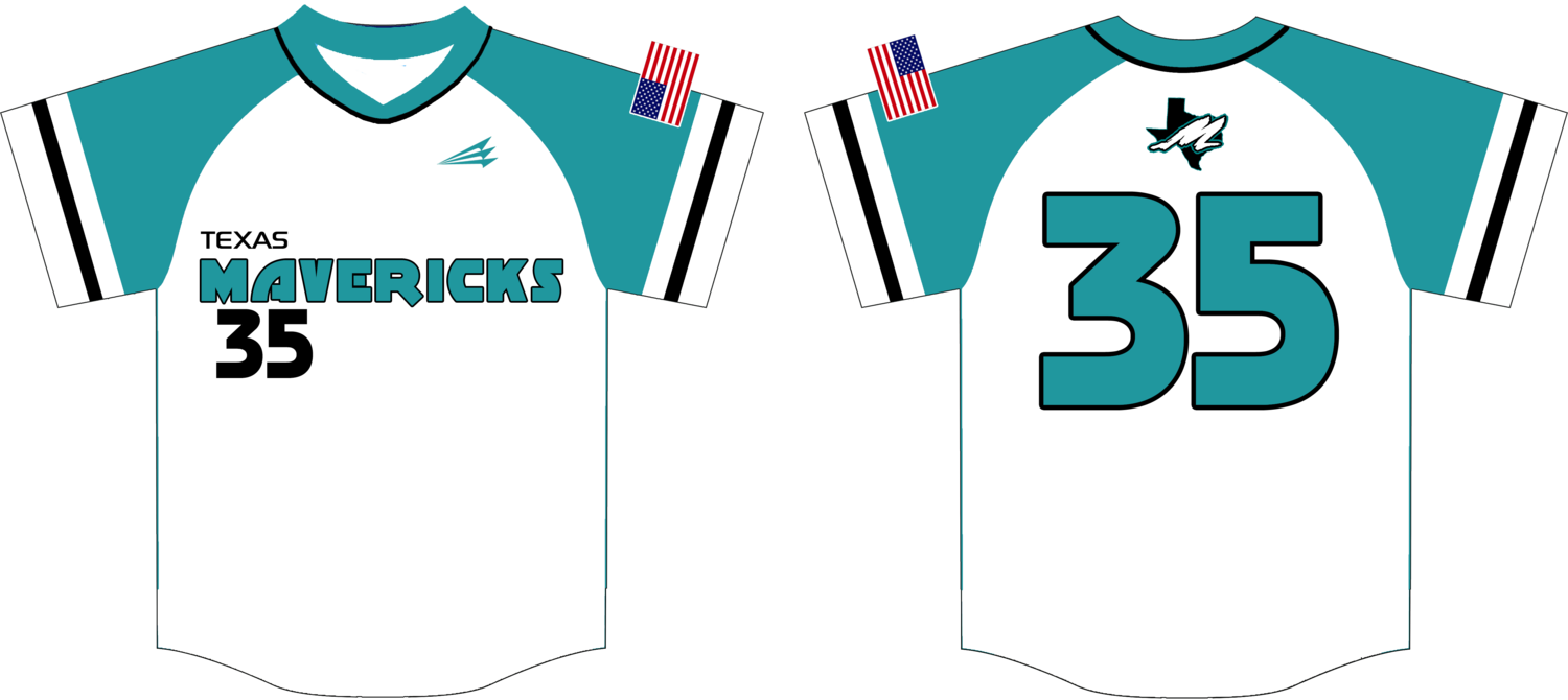 Texas Mavericks Custom NanoDri Baseball Jersey #5