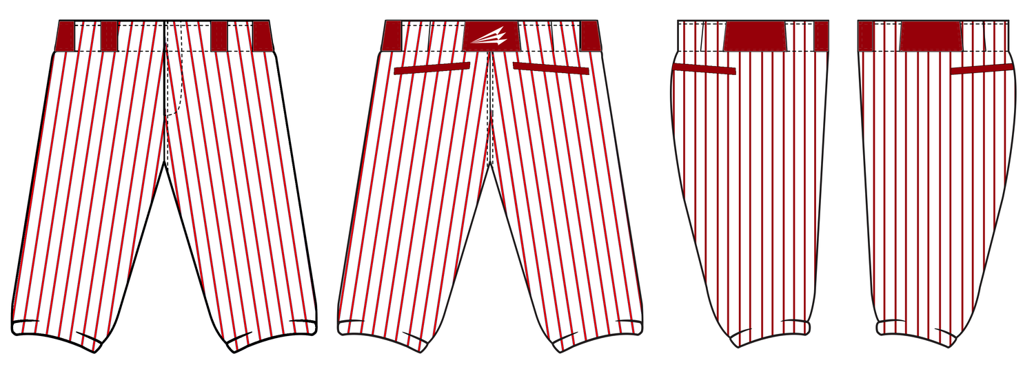 Alabama Sox Custom Baseball Pants #BP2b