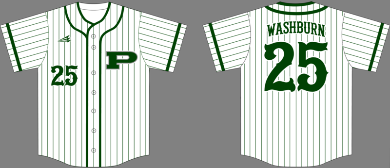 Prosper Eagles Custom HexaFlex Baseball Jersey #6