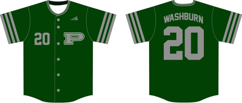 Prosper Eagles Custom HexaFlex Baseball Jersey #7