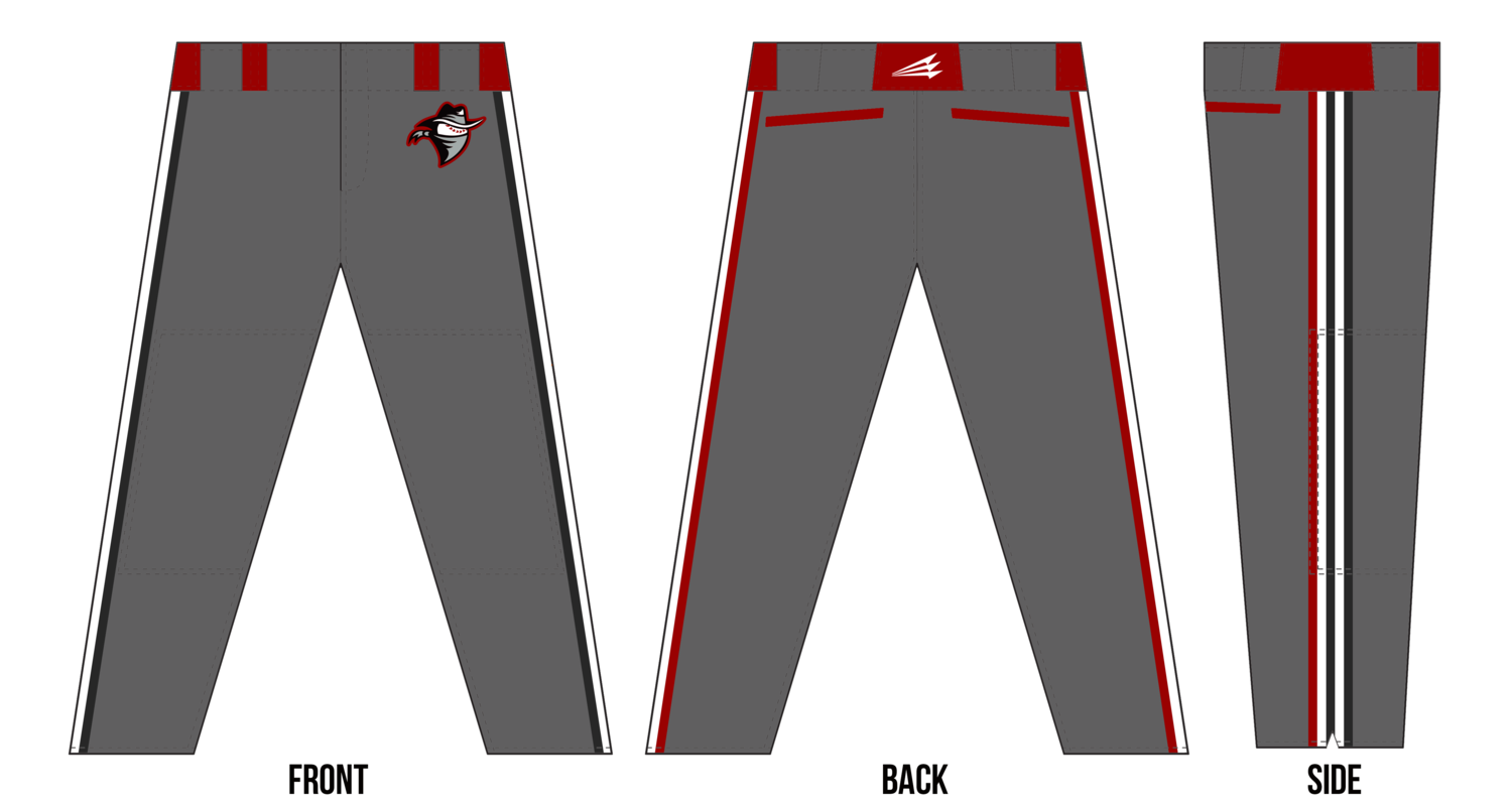 Indiana Renegades Custom Stacheman Elite Long Baseball Pants #BP1