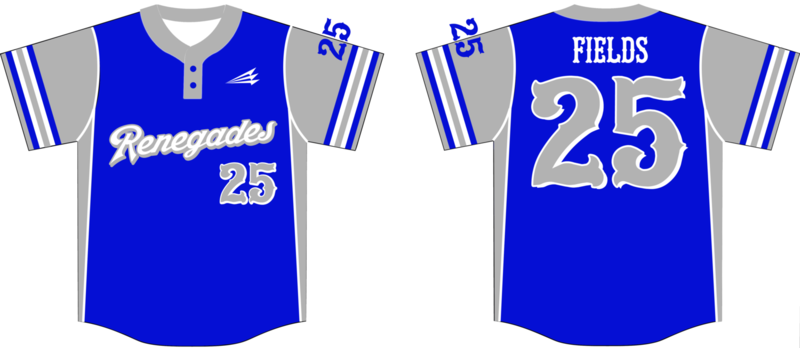 Land O Lakes Renegades Custom HexaFlex Baseball Jersey #2
