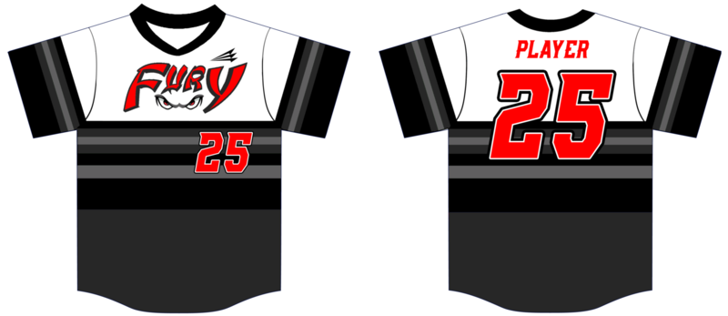 Fury (Game On 13) Custom Pro Premier Baseball Jersey #3