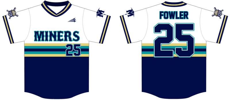 Missouri Miners Custom HexaFlex Baseball Jersey #2