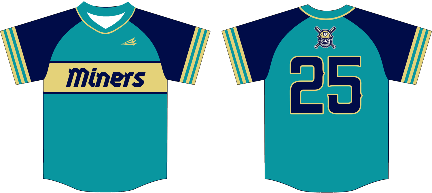 Missouri Miners Custom HexaFlex Baseball Jersey #3