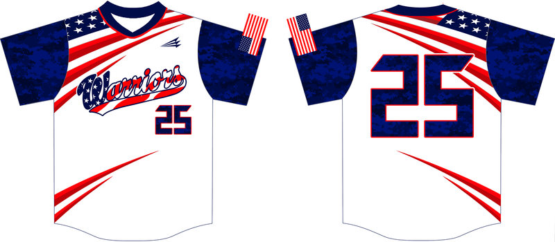 GameTime Warriors Custom NanoDri Baseball Jersey Design #8