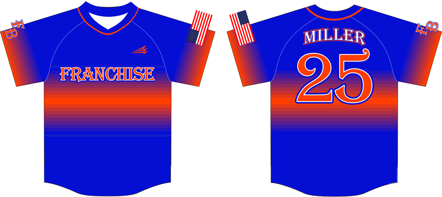 Franchise Custom Hexaflex Baseball Jersey #1B