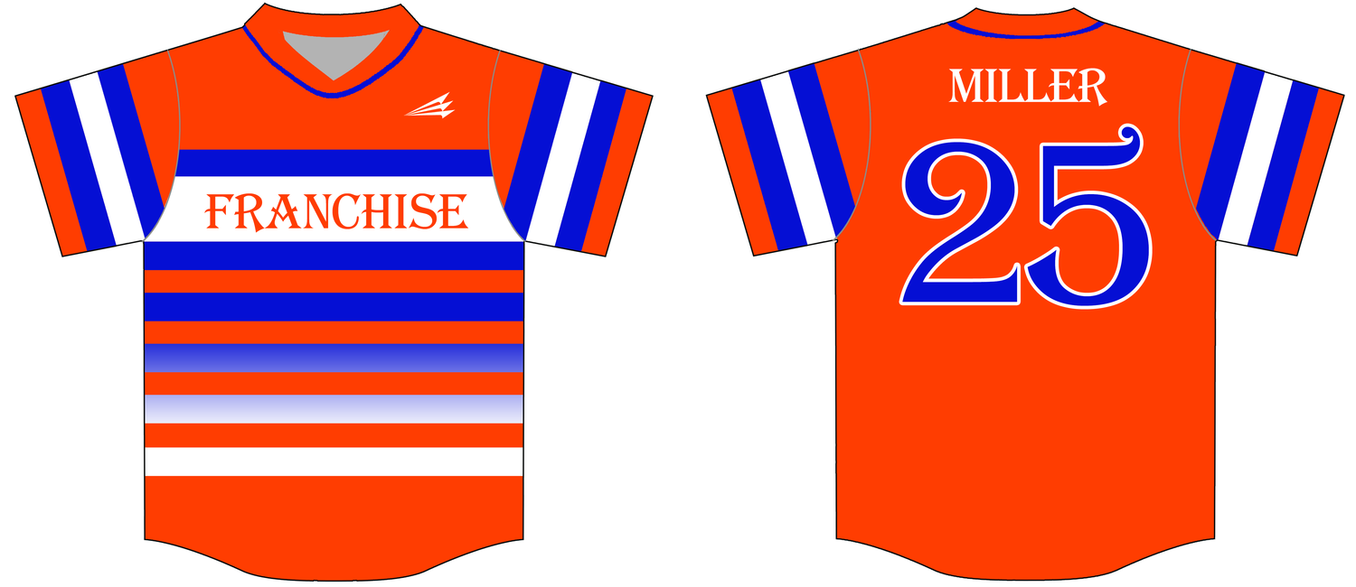 Franchise Custom Hexaflex Baseball Jersey #2B
