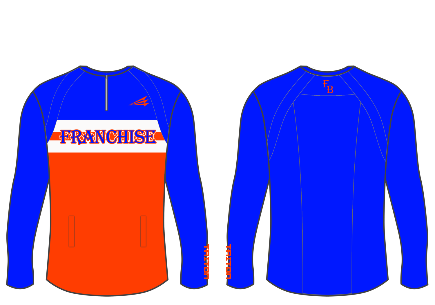 Franchise Baseball Custom Clutch Cage Jacket Design #CC1