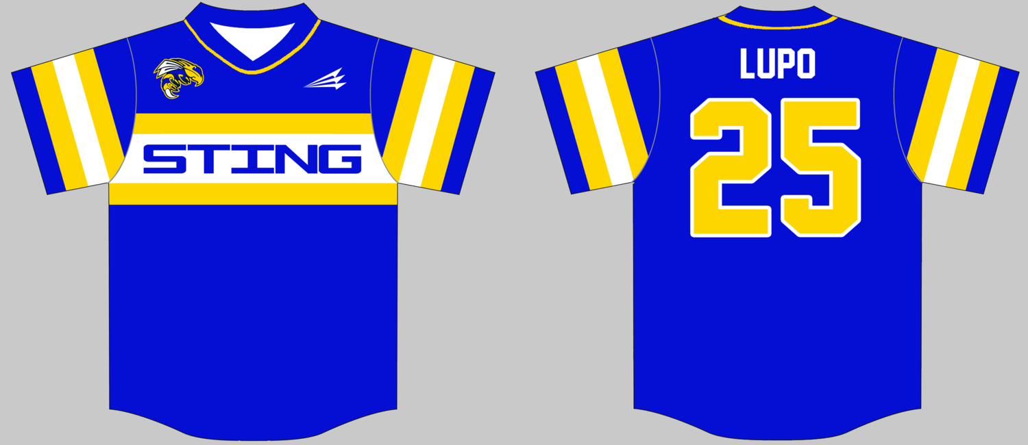 Sheridan Sting Custom HexaFlex FastPitch Jersey Design #5B