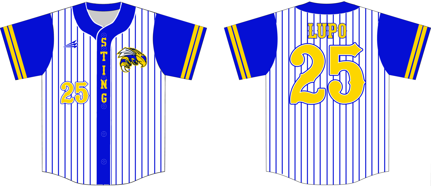 Sheridan Sting Custom HexaFlex FastPitch Jersey Design #7