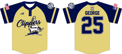 Xaverian Clippers Custom NanoDri Baseball Jersey #3B