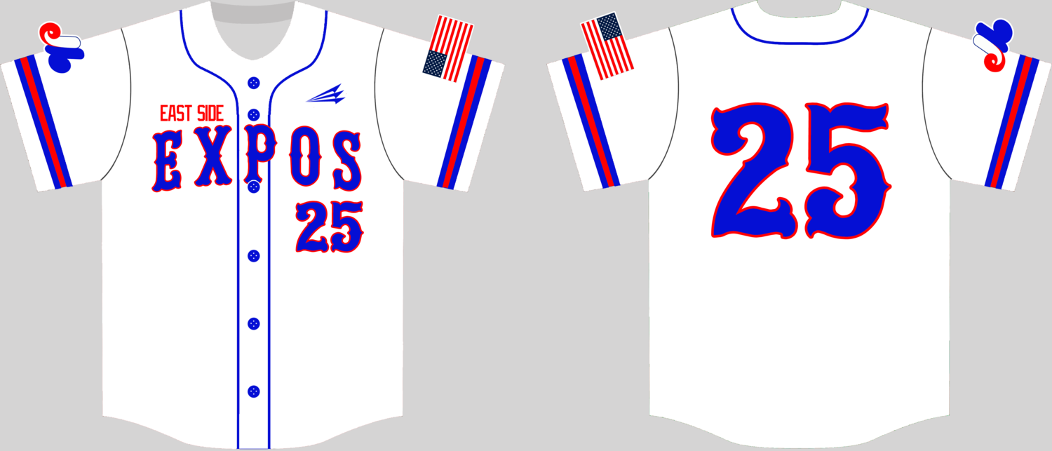 Ultimate Sports Apparel (Expos) Custom NanoDri Baseball Jersey #2B