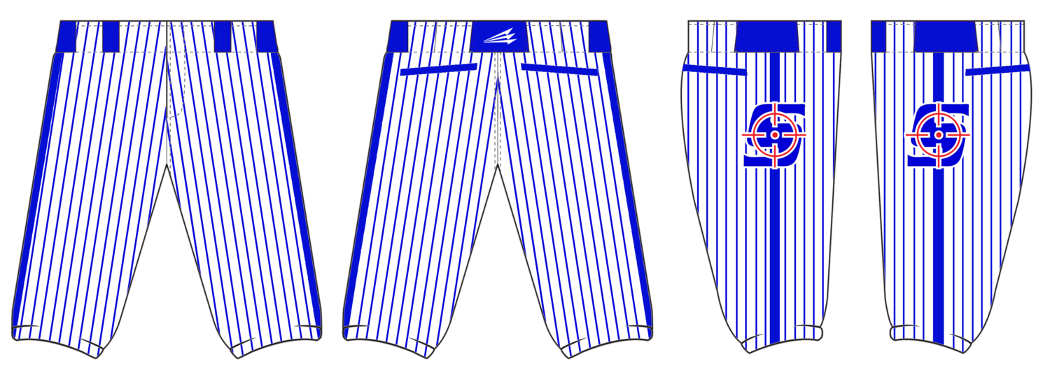 North Texas Snipers Custom Stacheman Elite Knicker Baseball Pants #BP3A