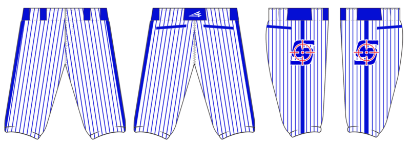 North Texas Snipers Custom Stacheman Elite Knicker Baseball Pants #BP3A