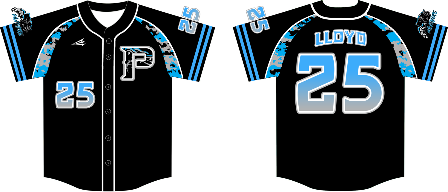 Southside Panthers Custom NanoDri Baseball Jersey #4P