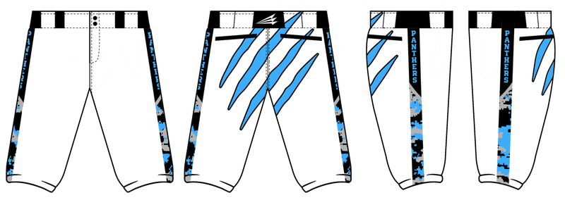 Southside Panthers Custom Stacheman Elite Knicker Pants #7