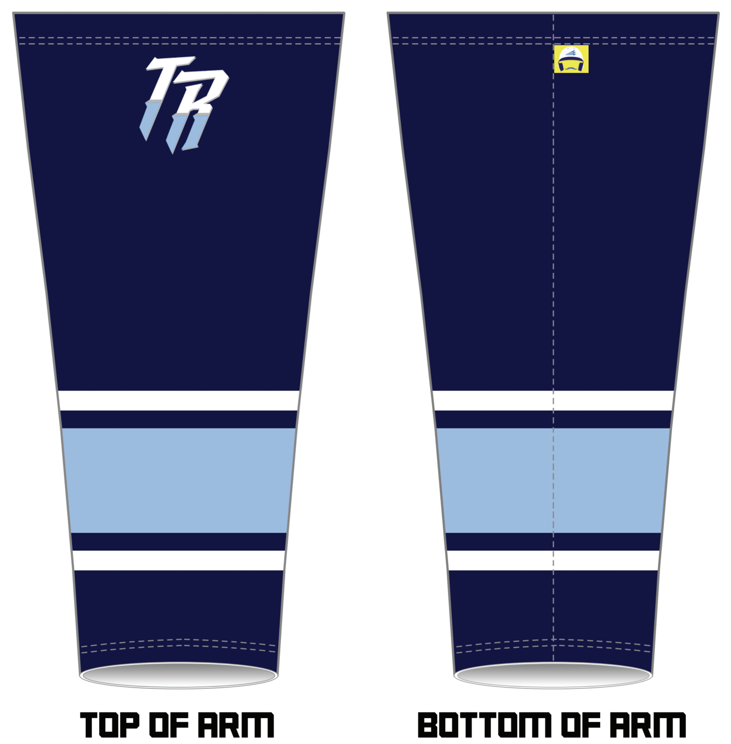 Triton Rays Custom Arm Sleeve BJ589b - AS2