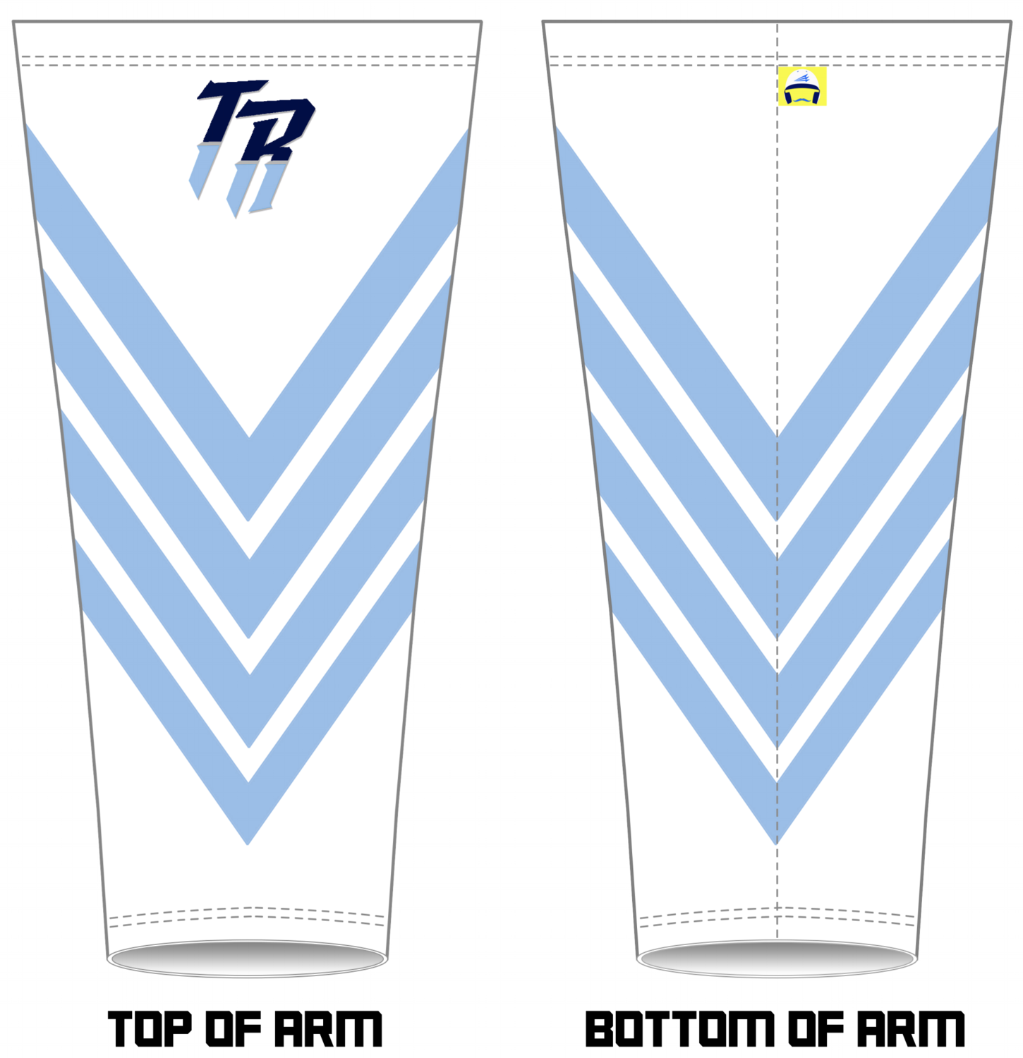Triton Rays Custom Arm Sleeve BJ589b - AS5