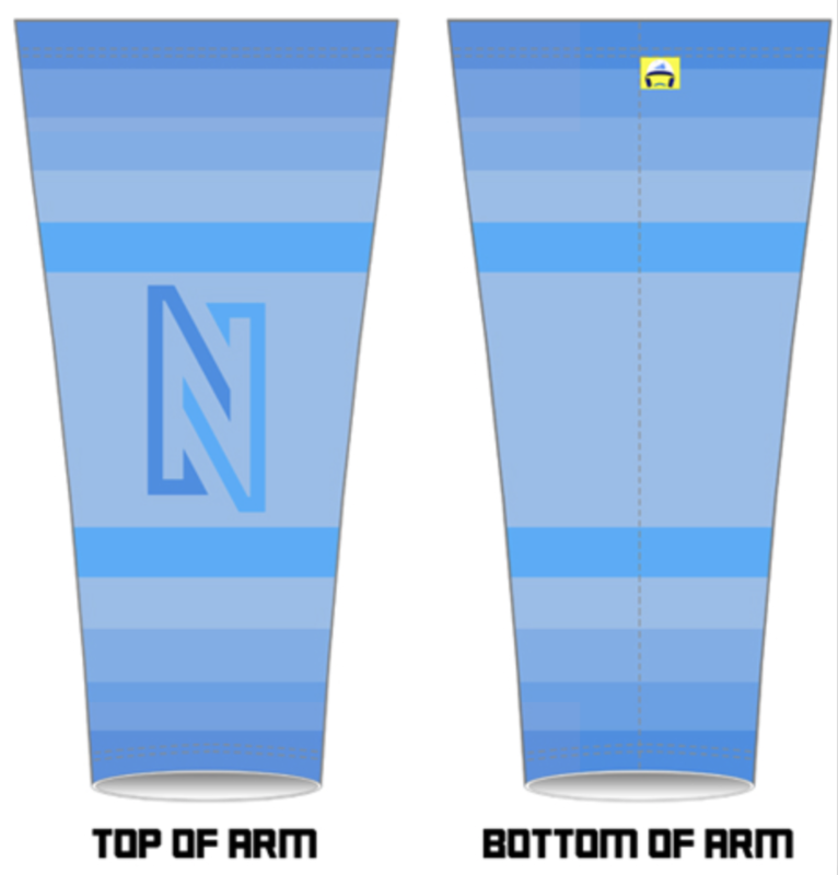 Next Level Academy Custom Arm Sleeve BJ1712 - AS3