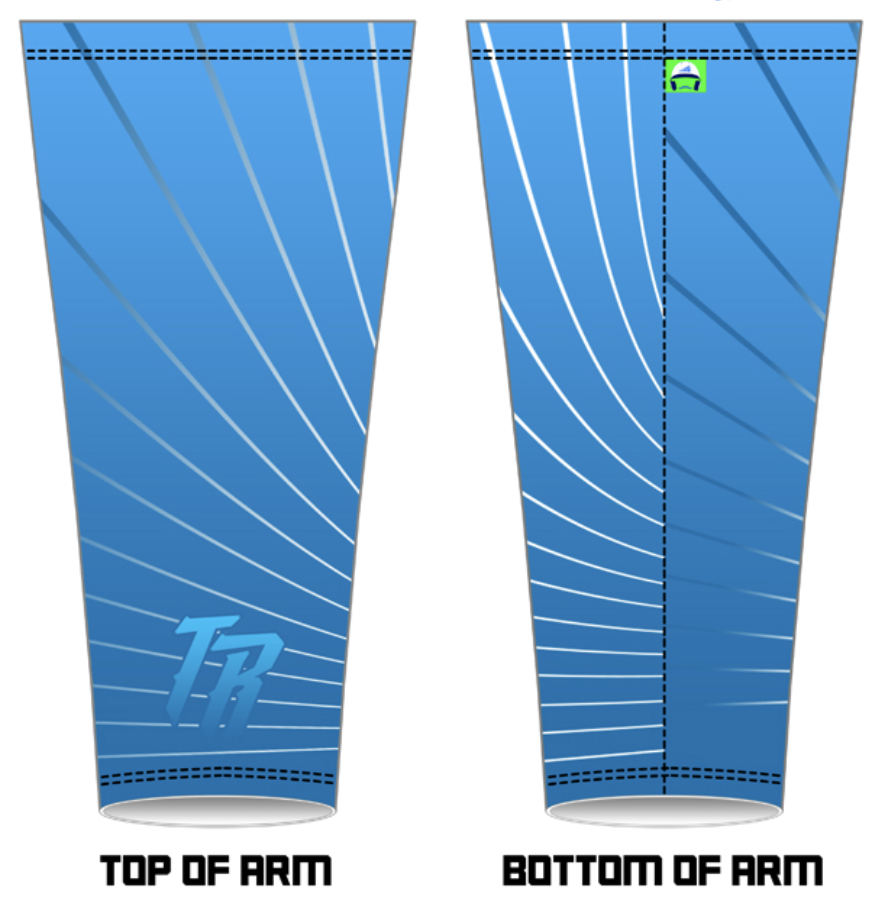Triton Rays Custom Arm Sleeve BJ2139 - S1
