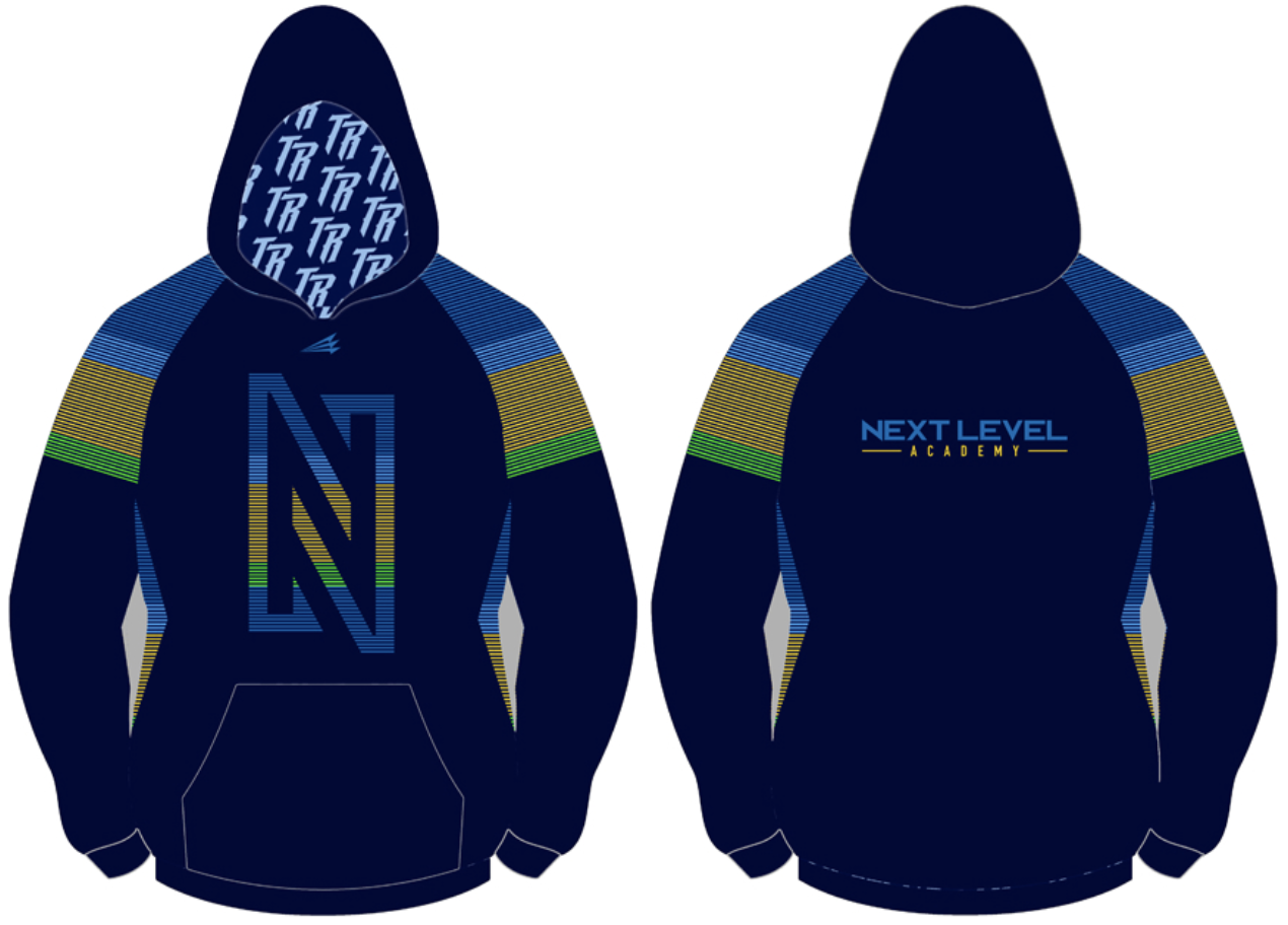 Next Level Academy Custom Vulcan Hoodie BJ1712 - H2a